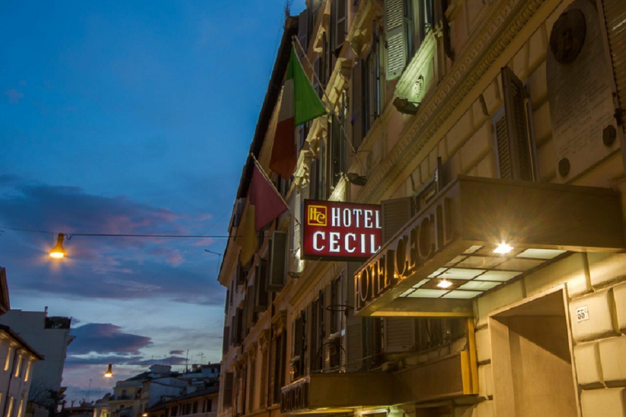 Hotel Cecil Rome Bagian luar foto