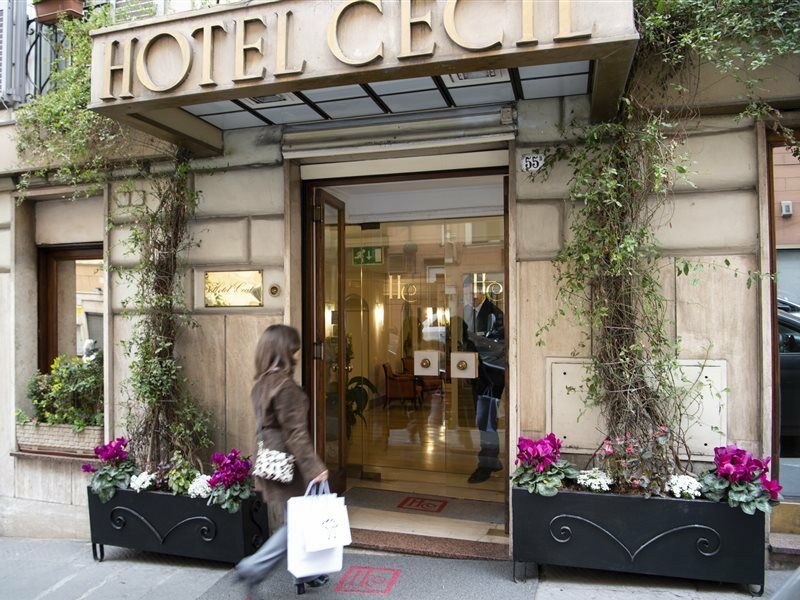 Hotel Cecil Rome Bagian luar foto